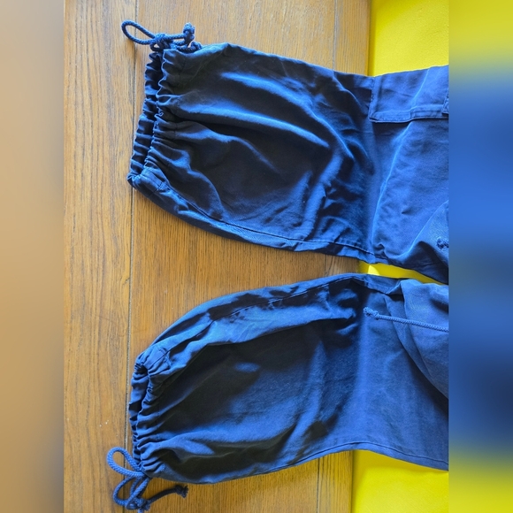 Young Fabulous & Broke (YFB)Women's Size M Blue CargoParachute Pants NEW - Picture 6 of 11